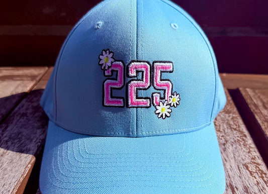 225 flower hat