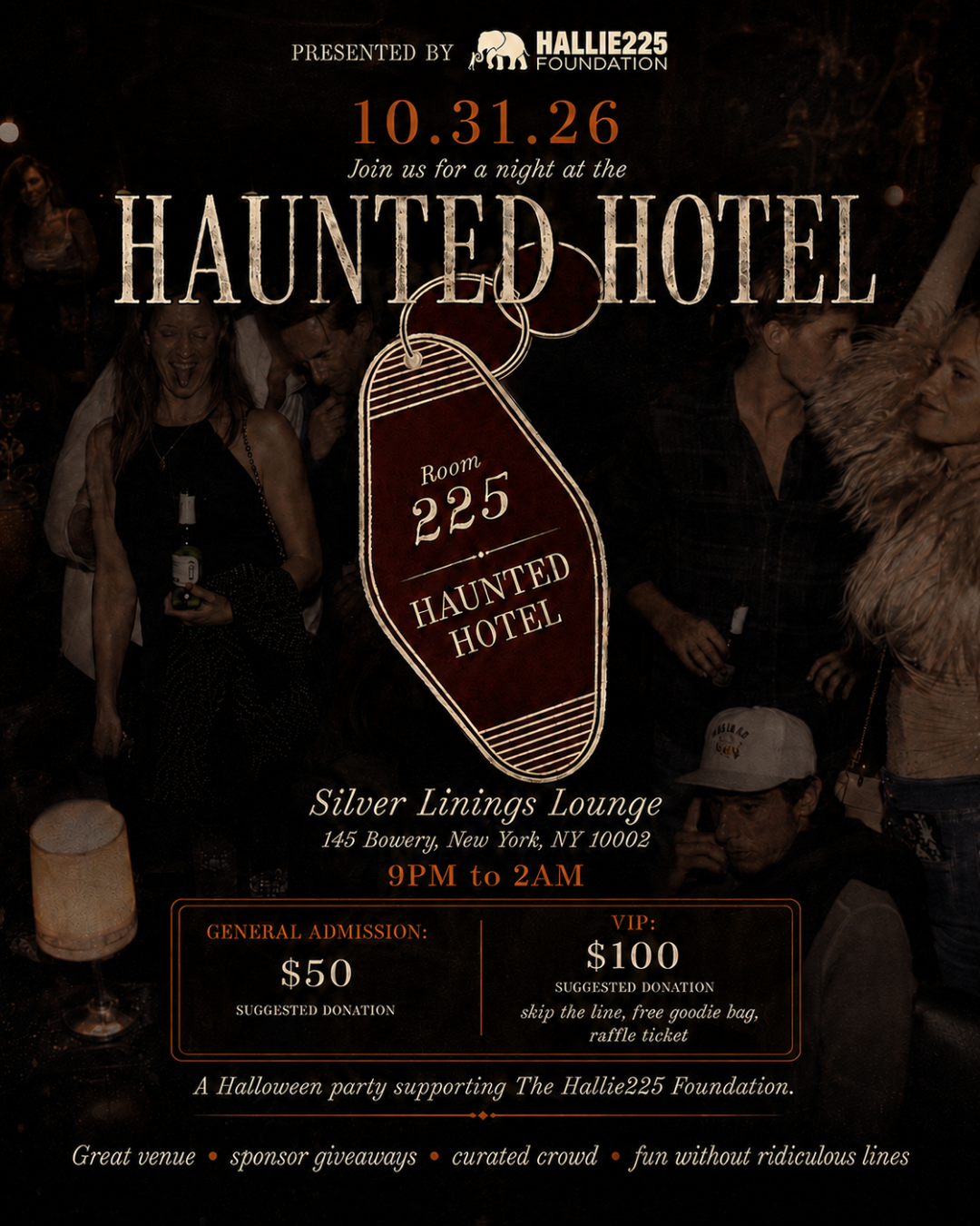 Haunted Hotel Event Ticket