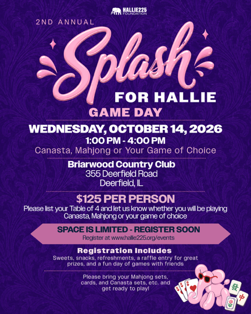 Event Tickets - Splash for Hallie